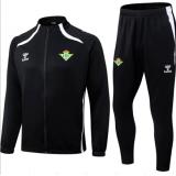 Chándal Real Betis 2025/26 (Black Long Zipper)